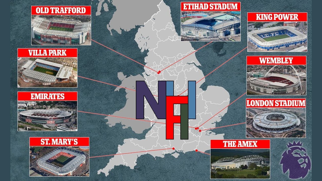 All-Time Home Attendance in Premier League and Football League