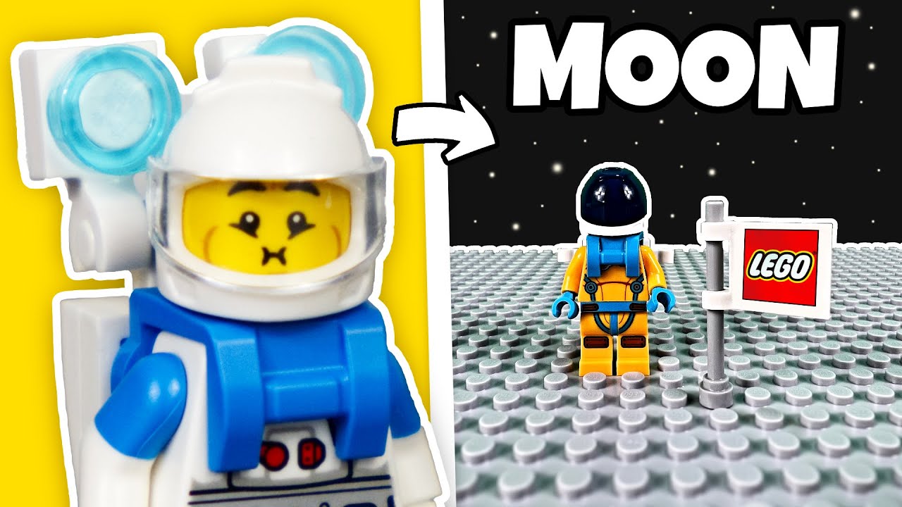 I explored THE MOON in LEGO!