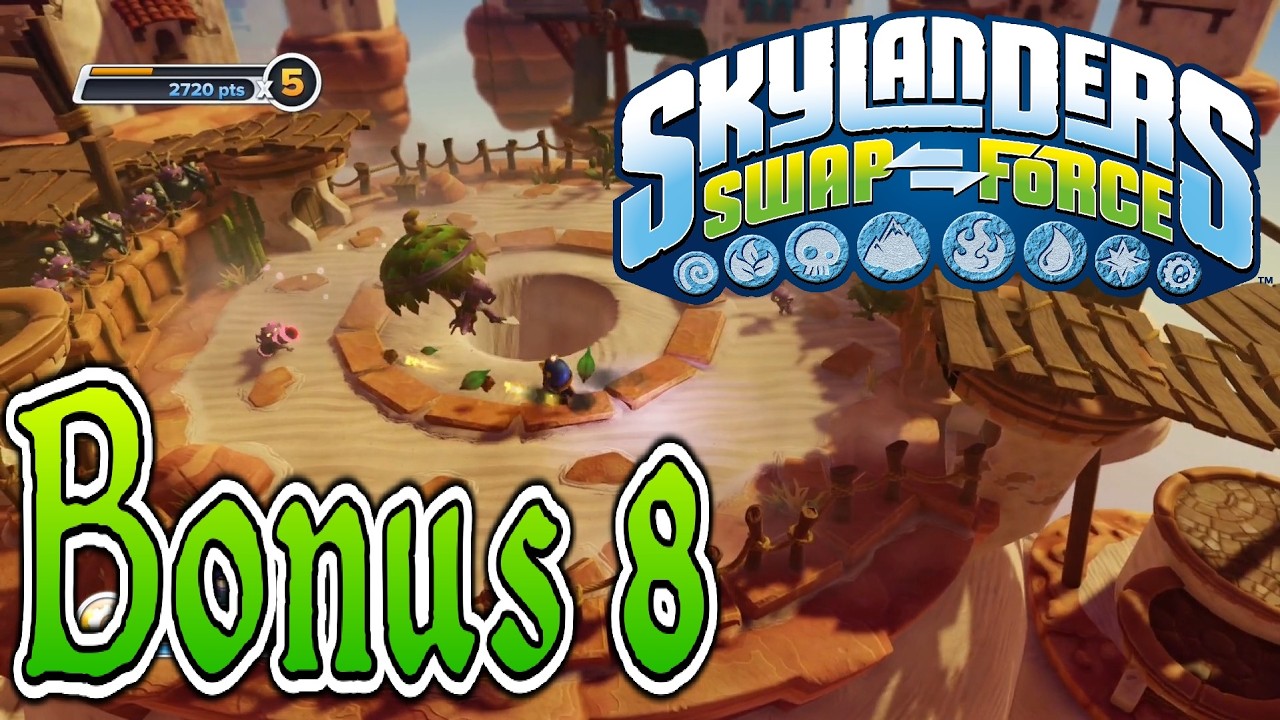 On part pour l'arène du désert [Skylanders Swap-Force] Bonus 8