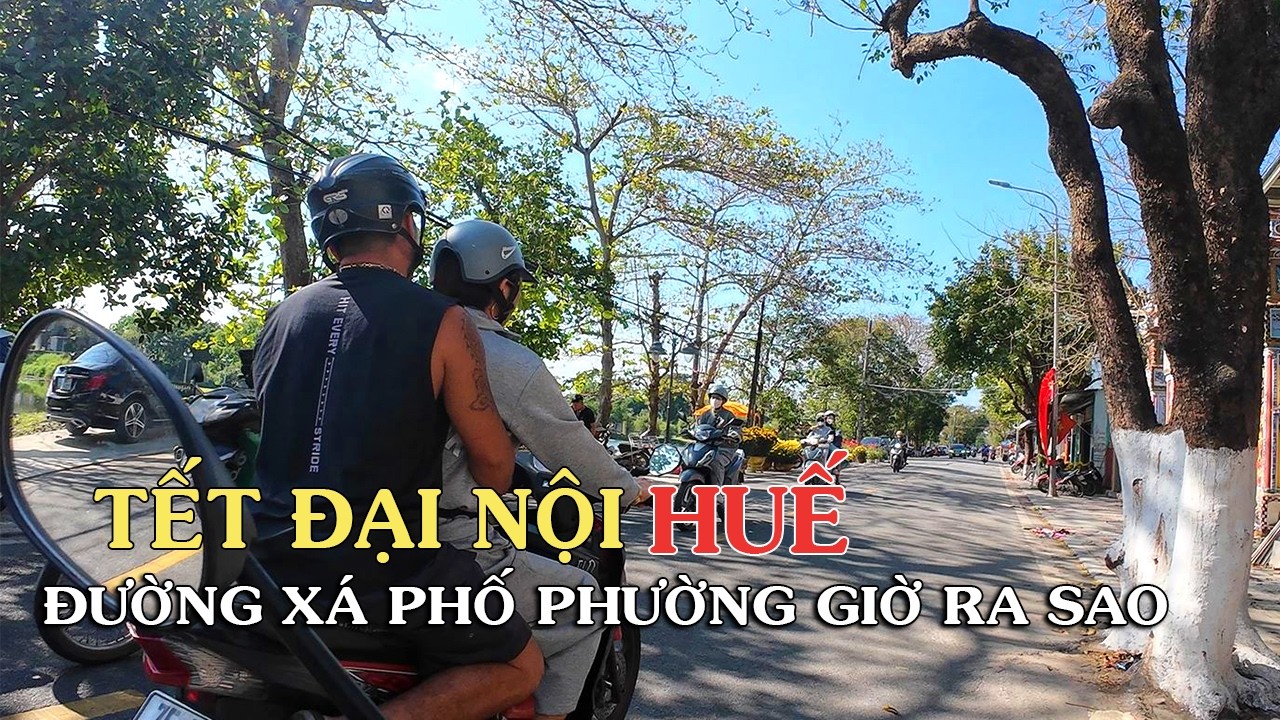 Đại Nội Huế Chiều 28 Tết không khí rộn ràng khắp phố PHƯỜNG