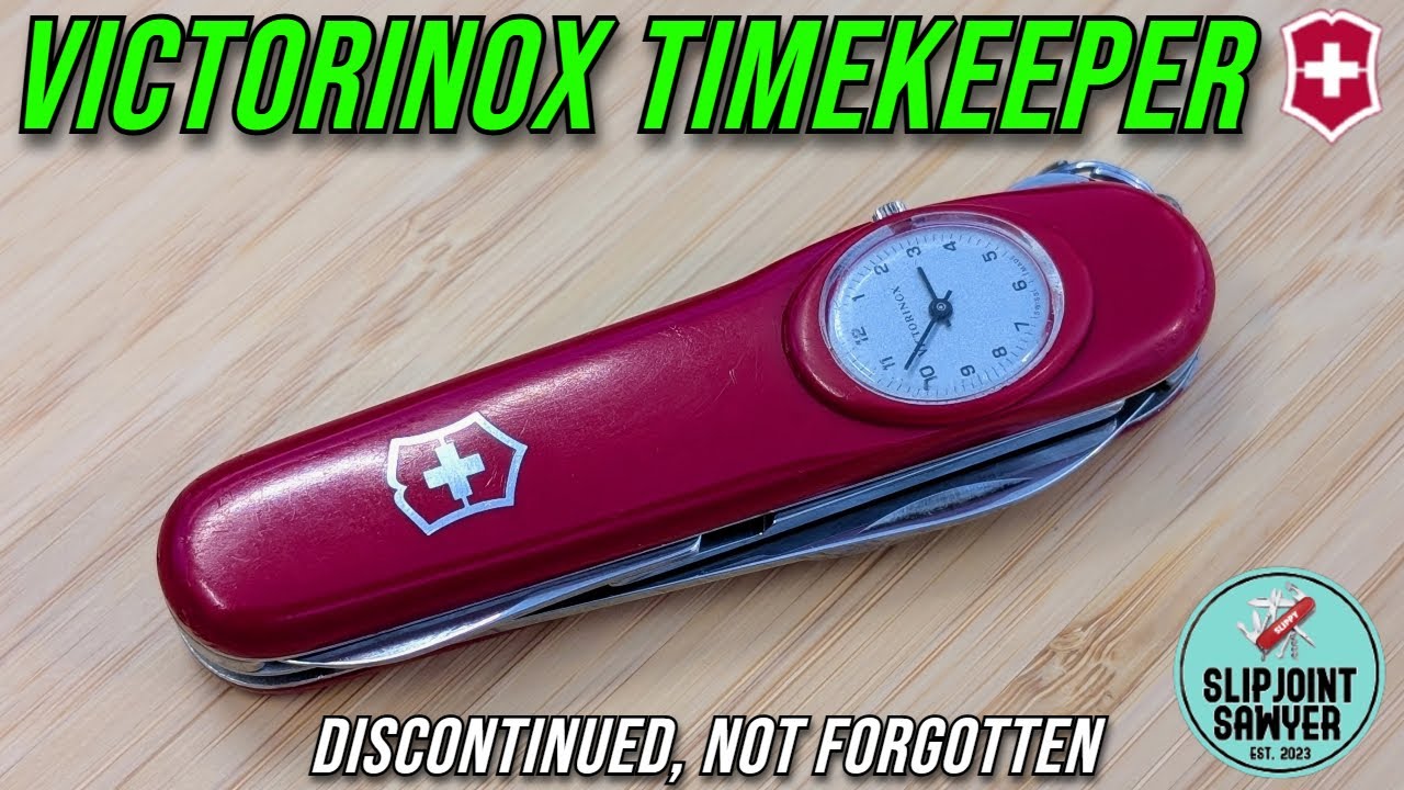 Victorinox Timekeeper Swiss Army Knife 1.3406 - Discontinued, Not Forgotten
