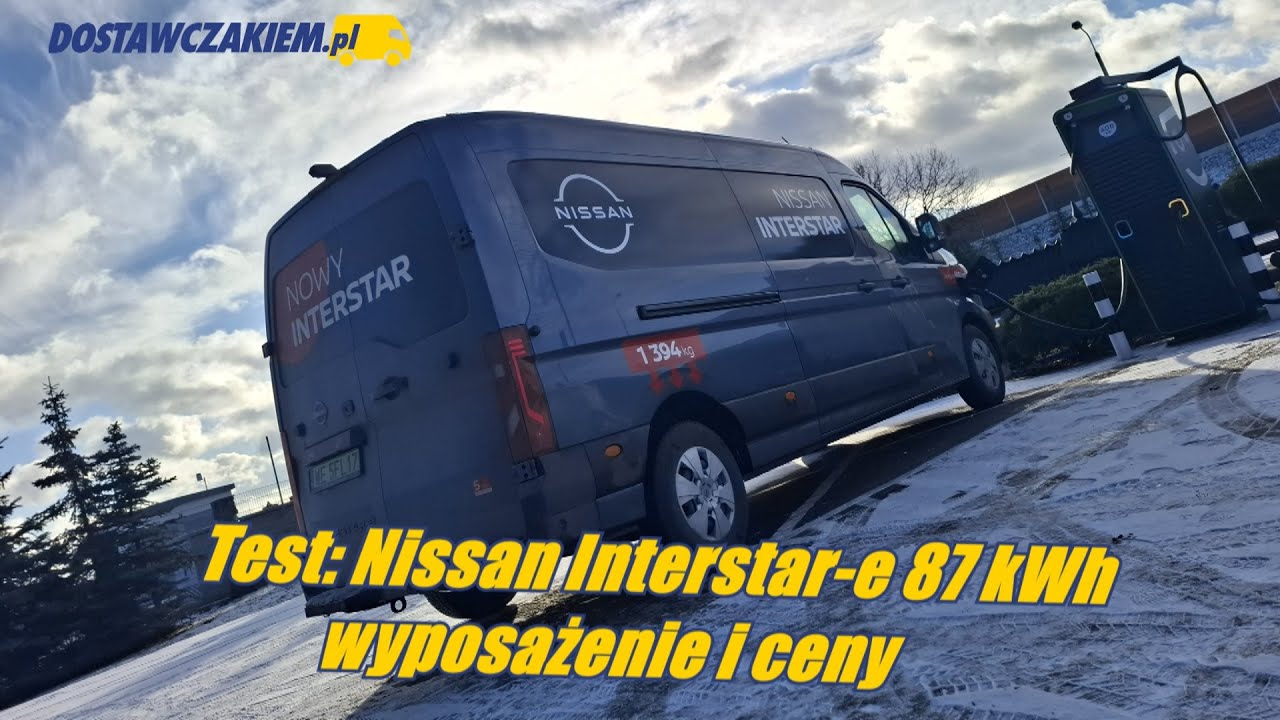 Test: Nissan Interstar-e 87 kWh - equipment and prices