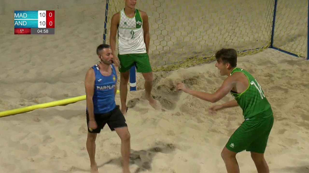 JM Madrid Andalucía Final Campeonato de España Balonmano Playa selecciones autonómicas CESA 2019