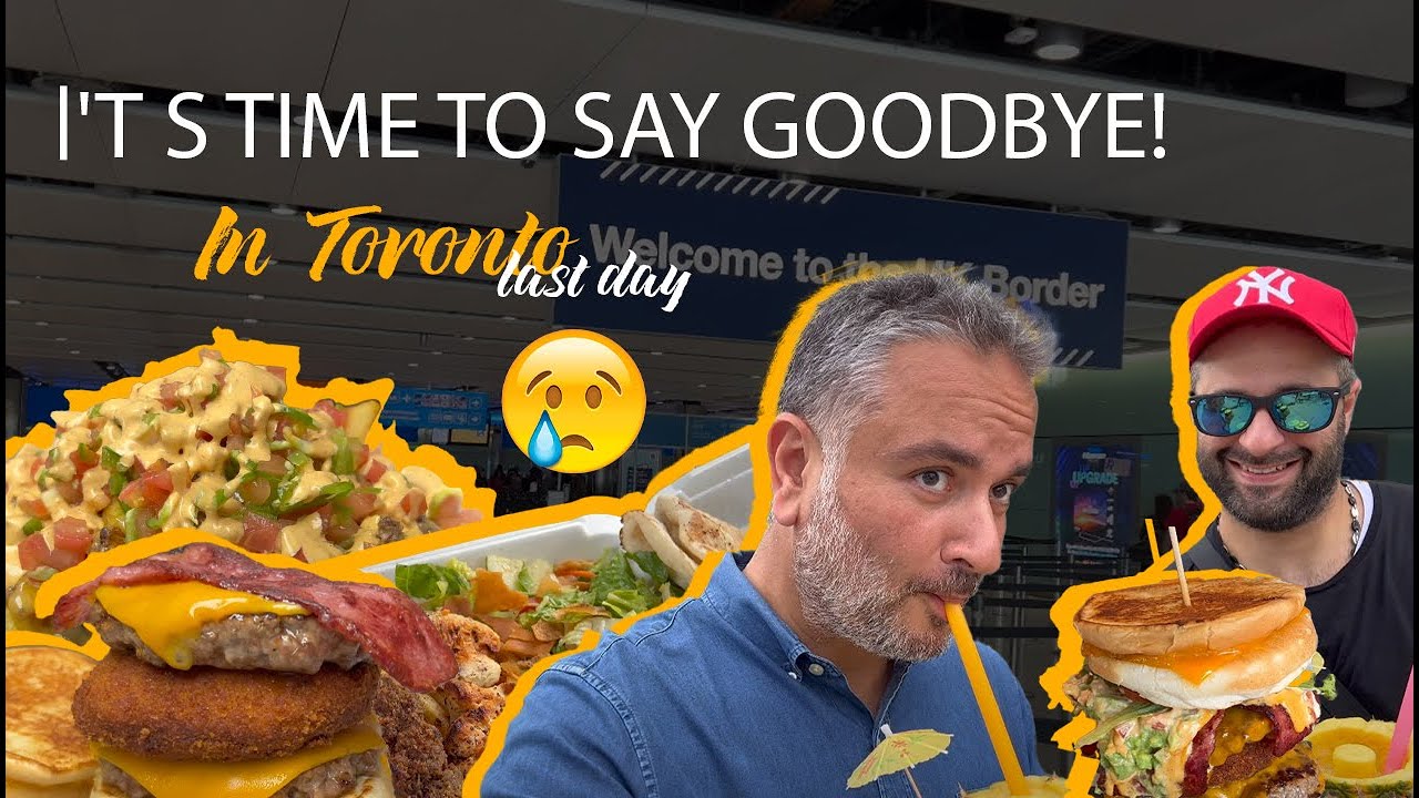 Last Day in Toronto: The City Hall, Big Burgers, My Conclusions, The Adventure Back Home. Goodbye...