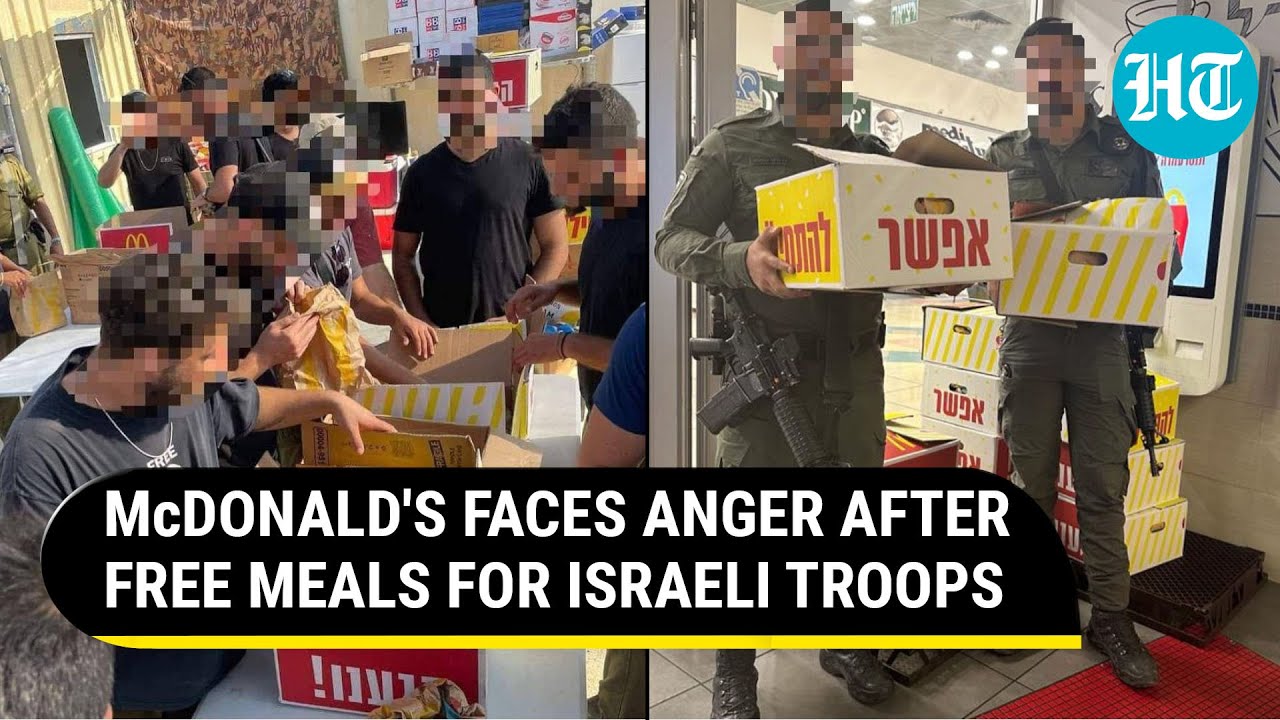 #BoycottMcDonalds Trends As Protest Erupts Over Free Meals For Israeli Troops While Gazans Starve