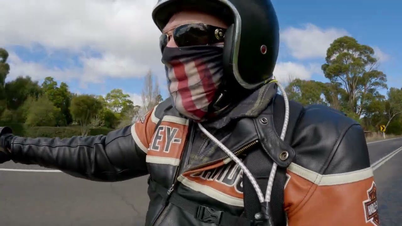 Breakout 114 Castlemaine Ride #dronefootage #harleydavidson #motorvlogger  #2021breakout114
