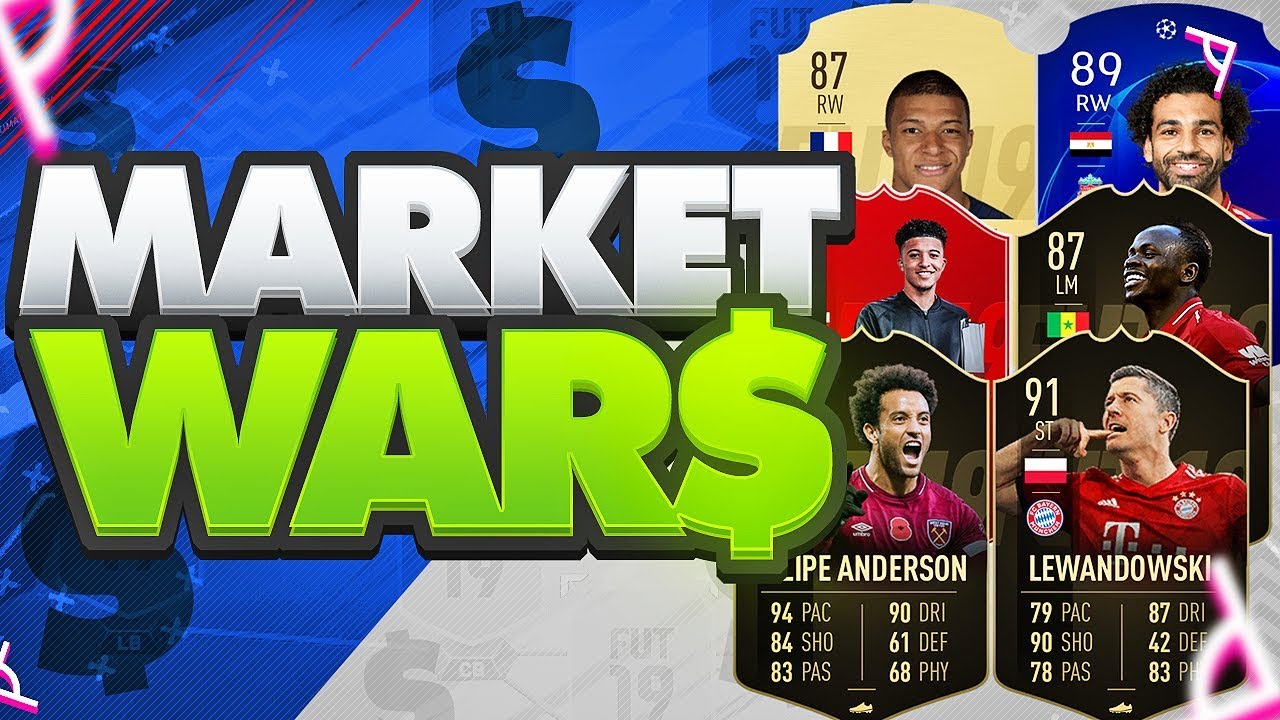 FIFA 19 MARKET WARS!!! HOUR LONG COLLECTION OF THE BEST SQUADS!!