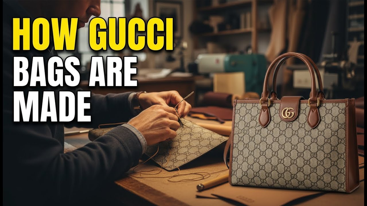 Behind the Scenes How Gucci Makes Their Iconic Designer Handbags