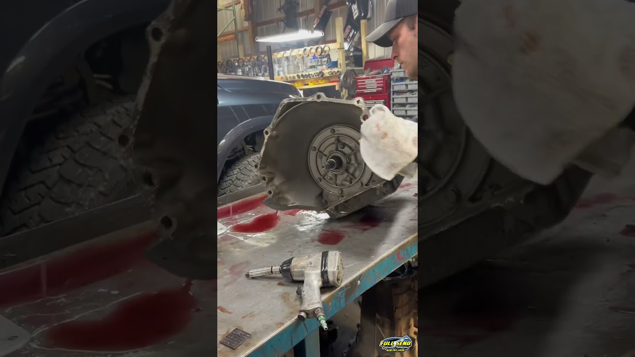 1993 Chevrolet Silverado 4L60e (failed patch job) #fsp #rebuild #transmission #cummins #chevrolet