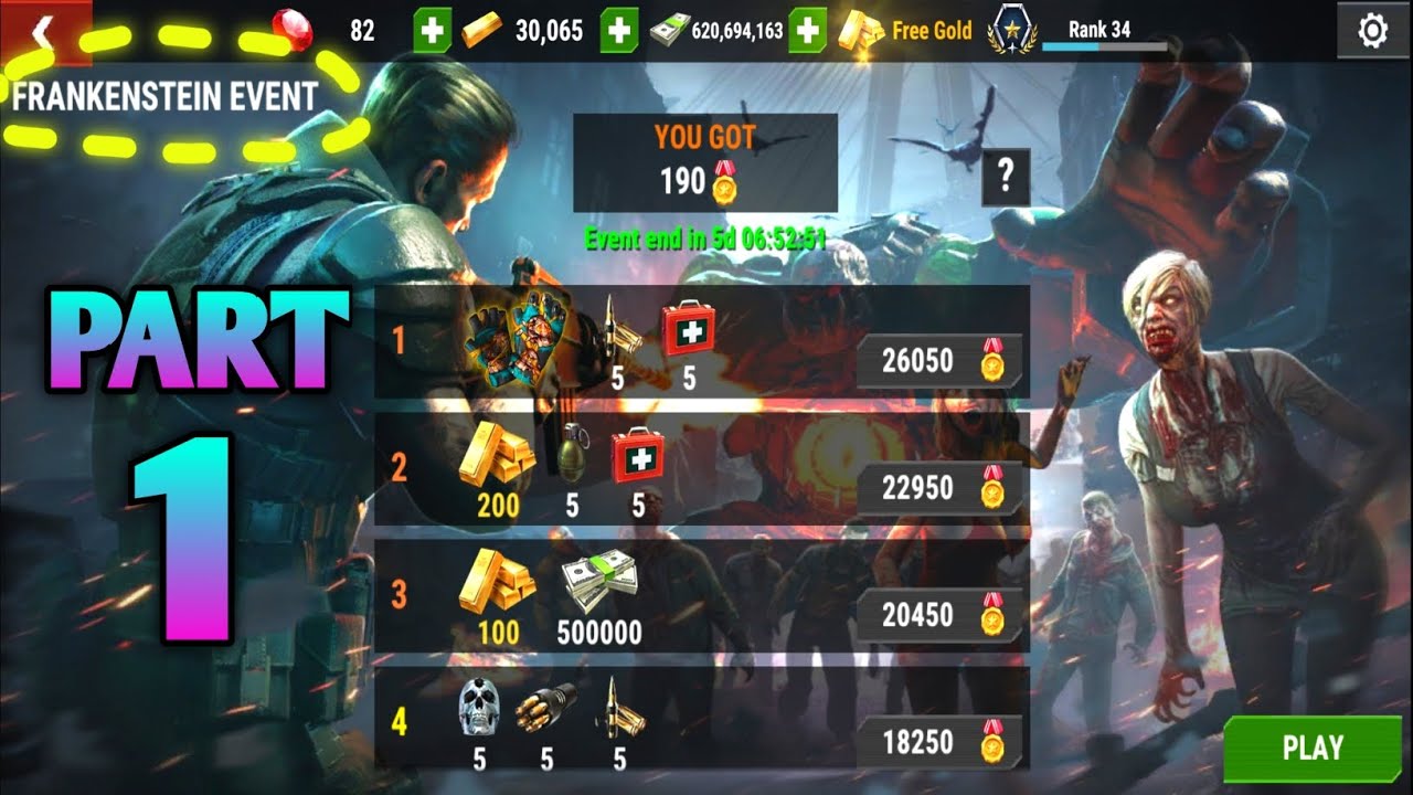 dead target new frankenstein event | frankenstein event | part - 1 | satan gaming