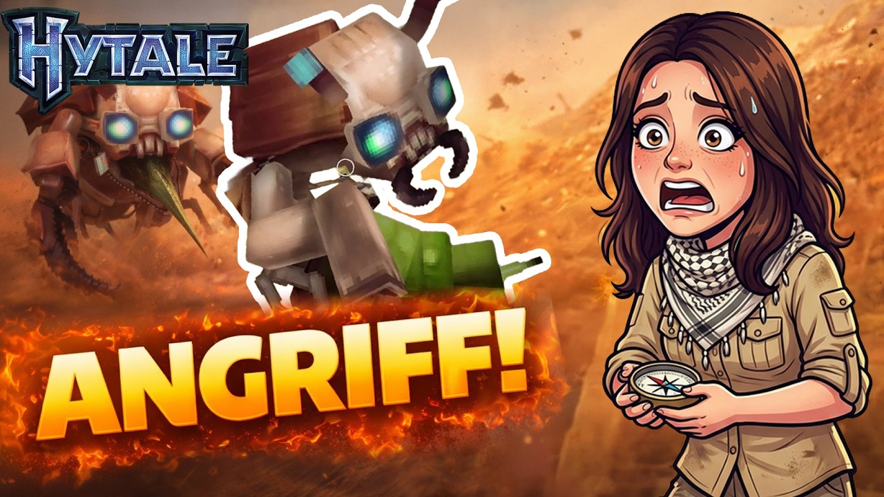 WÜSTENMONSTER JAGEN UNS! 😱 | Hytale Multiplayer
