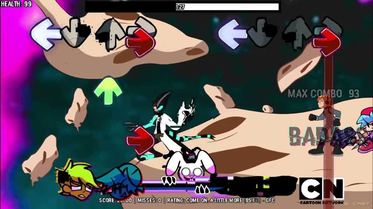 It's Hero Time Corrupted Ben 10 FNF Corrupted mod