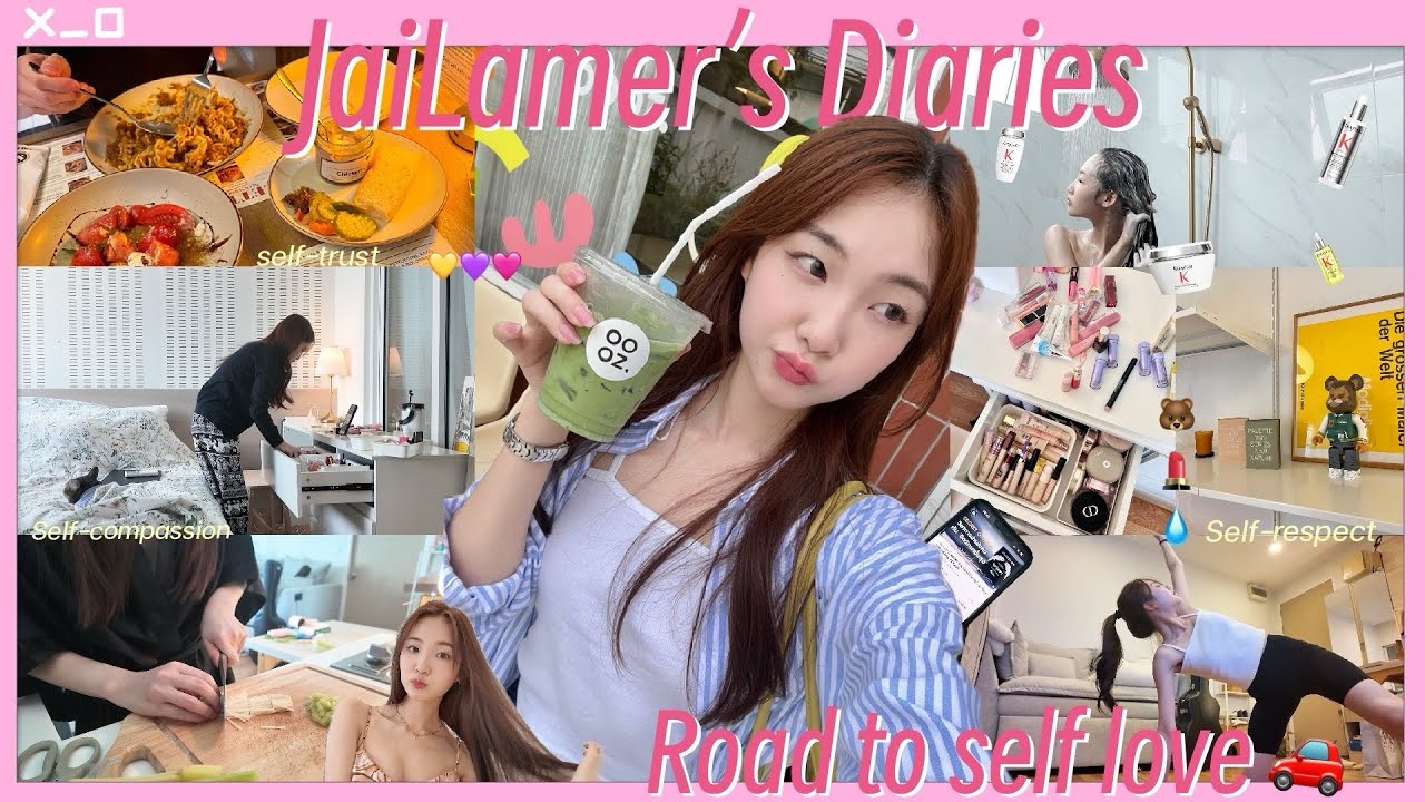 (SUB) Road to self-love 🚗🩵 | ไดอารี่บทแรกของคนฝึกรักตัวเอง 📚✨