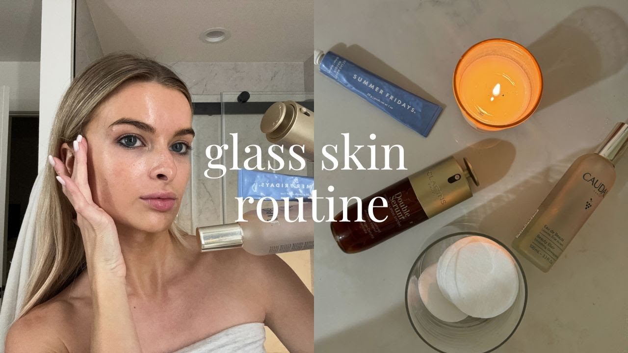 how I cleared my skin | routine for glowy glass skin