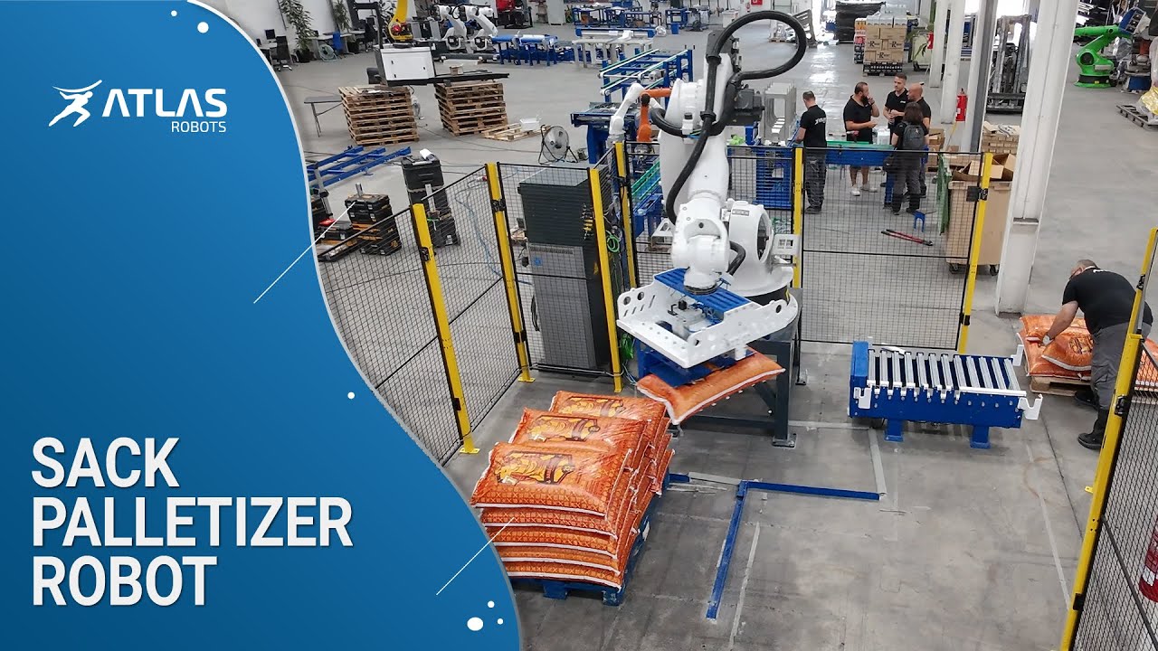 Standard palletising: 6,000 sacks in 8 hours? Discover how 🦾
