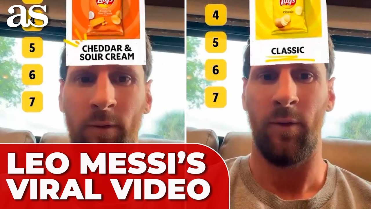 MESSI'S viral and hilarious LAY'S ranking takes over the INTERNET