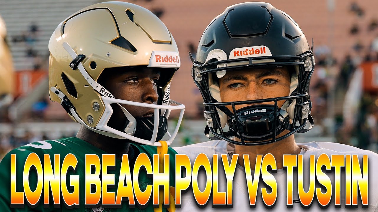 Long Beach Poly vs Tustin🔥 Two Legendary Powerhouses Face Off😱 Vets Stadium Gets ACTIVE🍿 Week 2