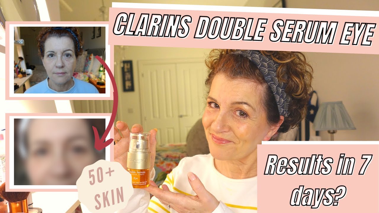 Clarins Double Serum Eye // Is This Cream REALLY Amazing? / 1 Week Review