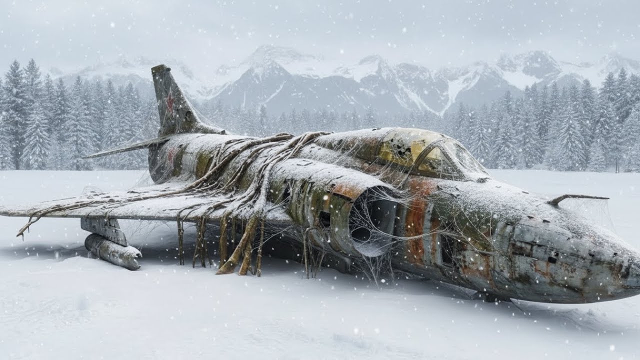 MiG-21 Wreck Found Frozen in Time at the North Pole. Watch Its Incredible Restoration Journey!
