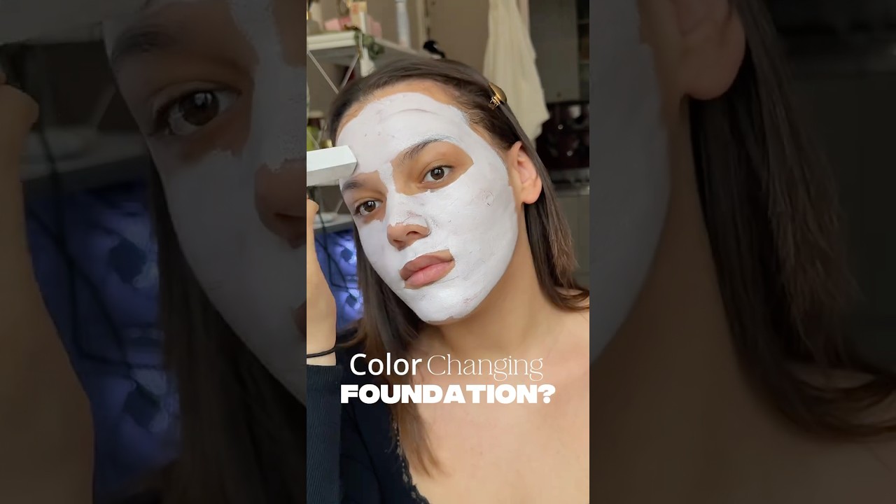 Color changing foundation link in description 🤭￼￼