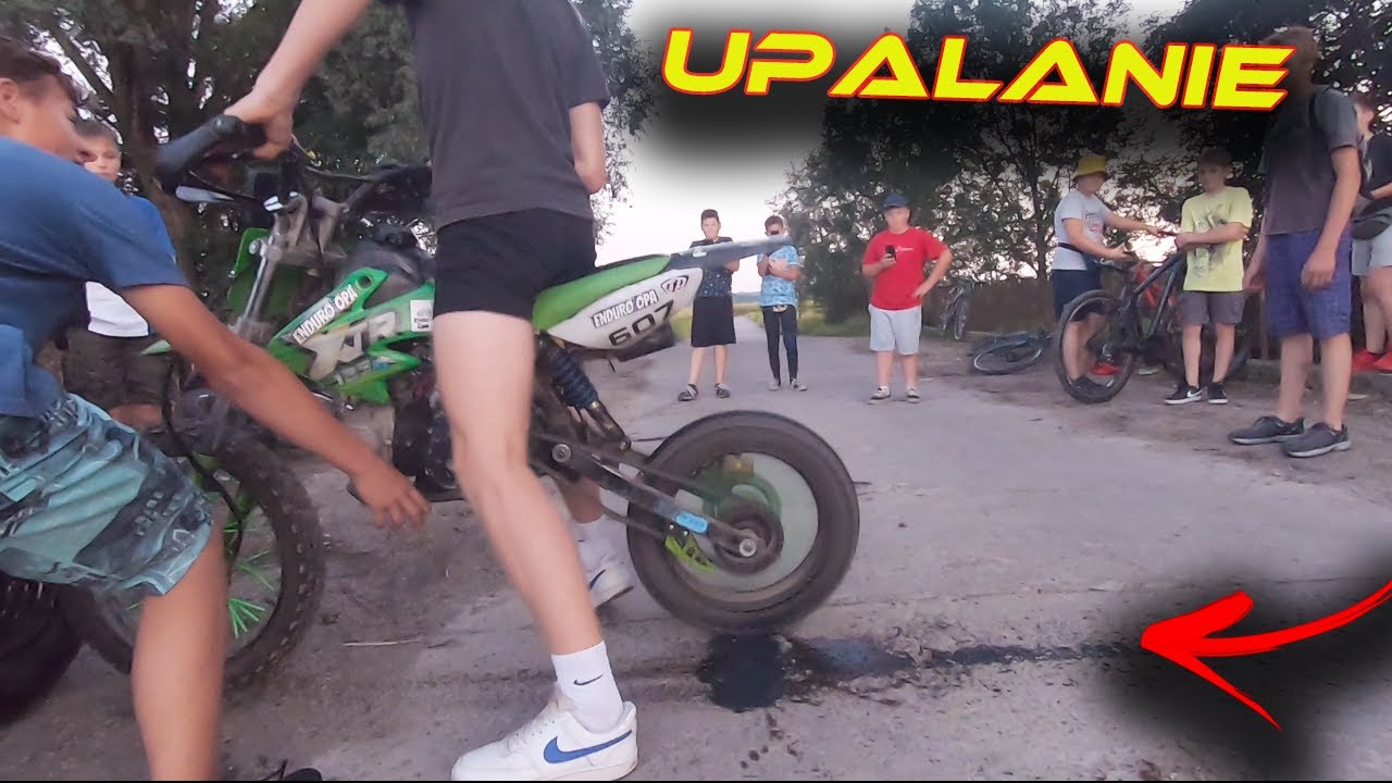 Quad 125 & Cross 125 - Lonicn RIP ☠️ - Upalanie na moście 🔥