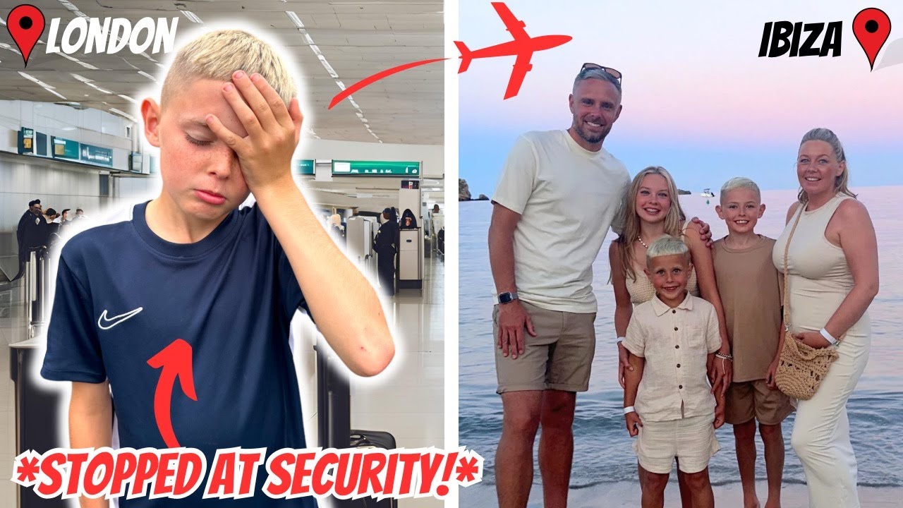 OUR LAST HOLIDAY AS A FAMILY OF 5 TO IBIZA! FLY WITH US + FIRST DAY! ✈️☀️