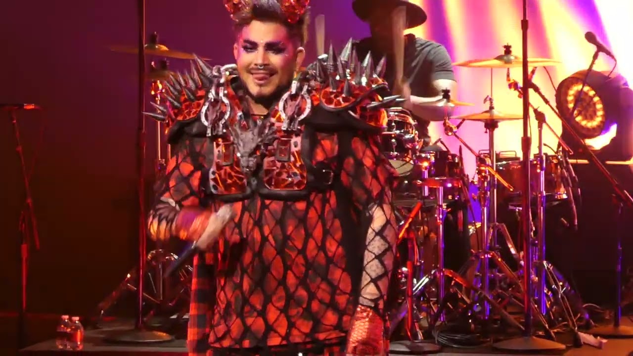 Adam Lambert Witch Hunt Enter Sandman & Wicked Game Vegas2 10-28-2022