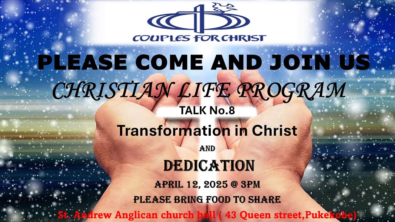 CFC Couples for Christ dedication 