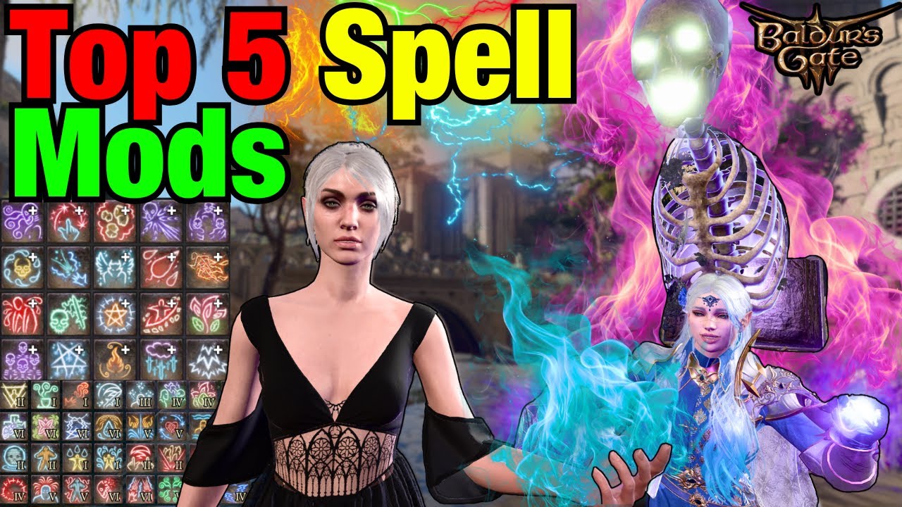 TOP 5 BEST SPELL MODS in Baldur's Gate 3 Mod Manager