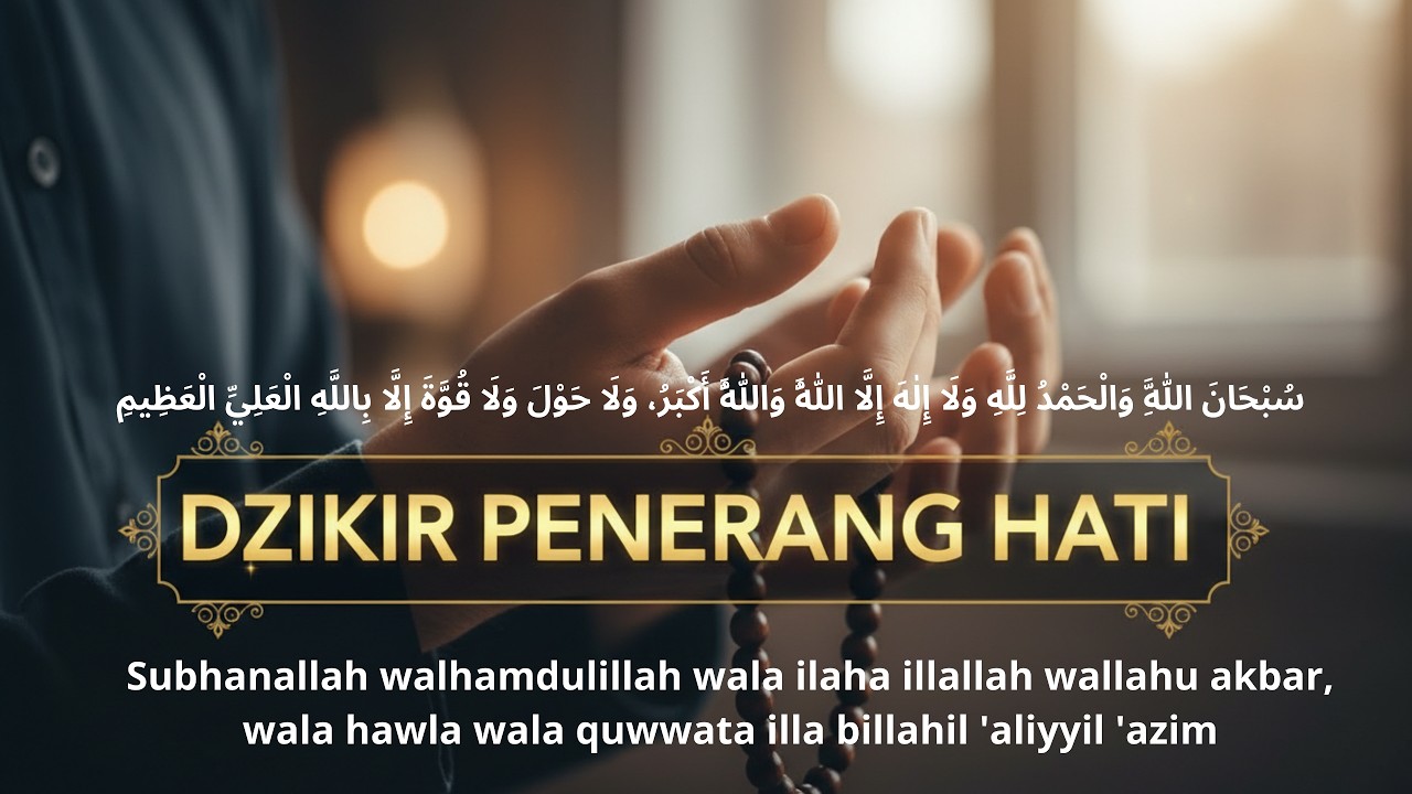 Zikir: Subhanallah Walhamdulillah Wala Ilaha Illallah Wallahu Akbar 1000 Times in HD