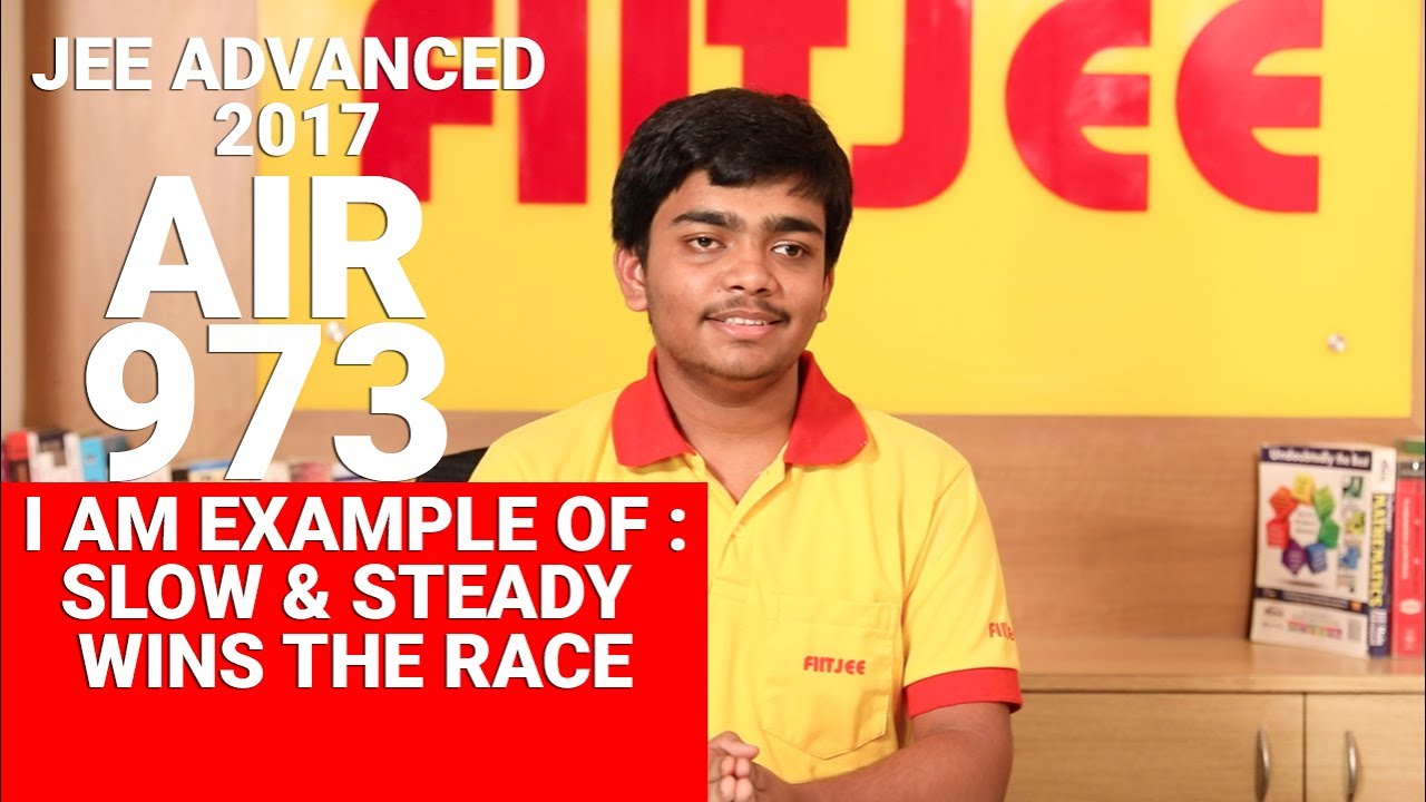 ANYONE CAN CRACK JEE | AIR 973 | AKASH SINGH | JEE ADVANCED 2017 | FIITJEE MUMBAI