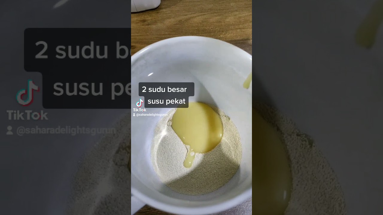 Resipi DONUT paling mudah tanpa perlu uli