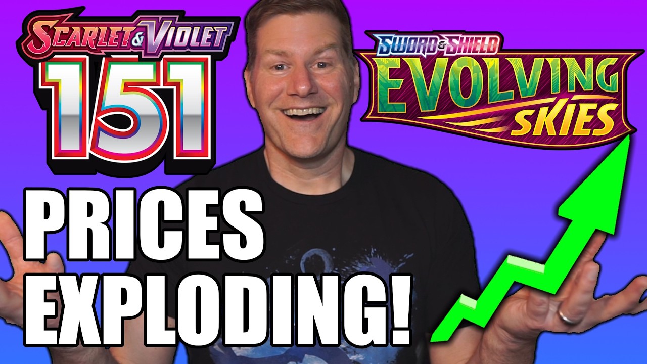 Evolving Skies против 151 — Война на рынке покемонов началась!