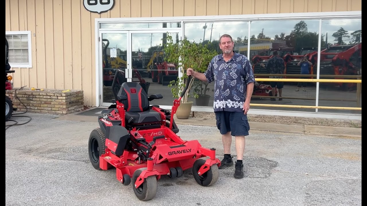 Gravely (991269) ZT HD 48 дюймов, лёгкая коммерческая/бытовая газонокосилка с нулевым радиусом ра...