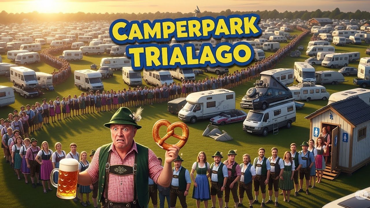 Reis naar camperpark Trialago