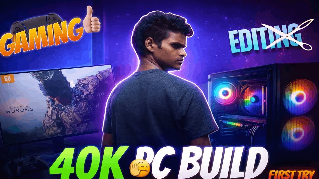 I BUILD MY OWN PC 🥴