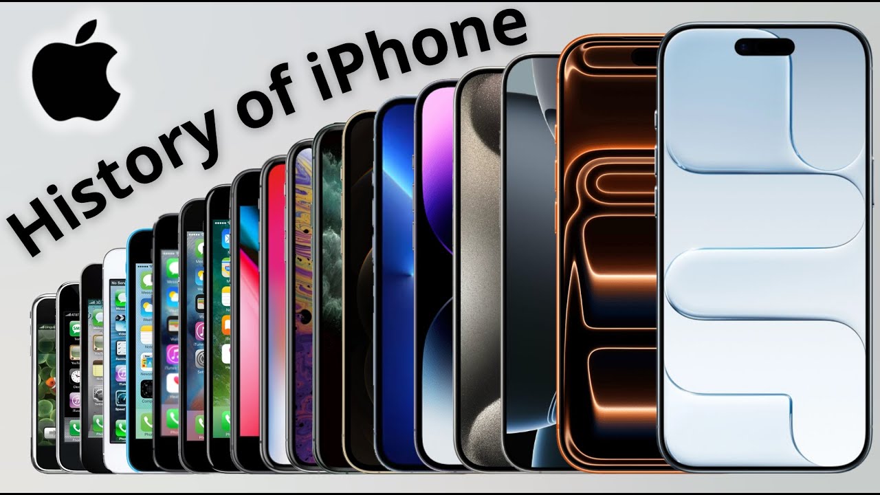 History Of The iPhone - 2007 to 2025 || iPhone Evolution