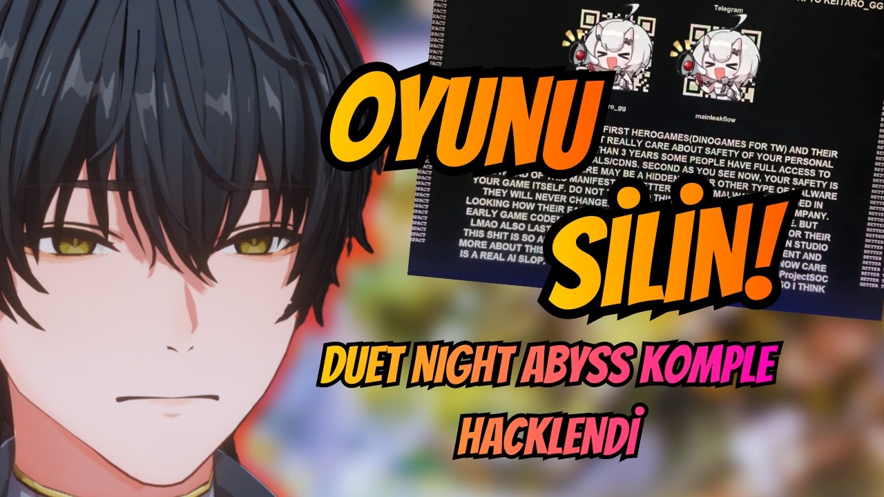 Güvenliğine Kafa Atayım :DSDFASDF I Duet Night Abyss I Türkçe