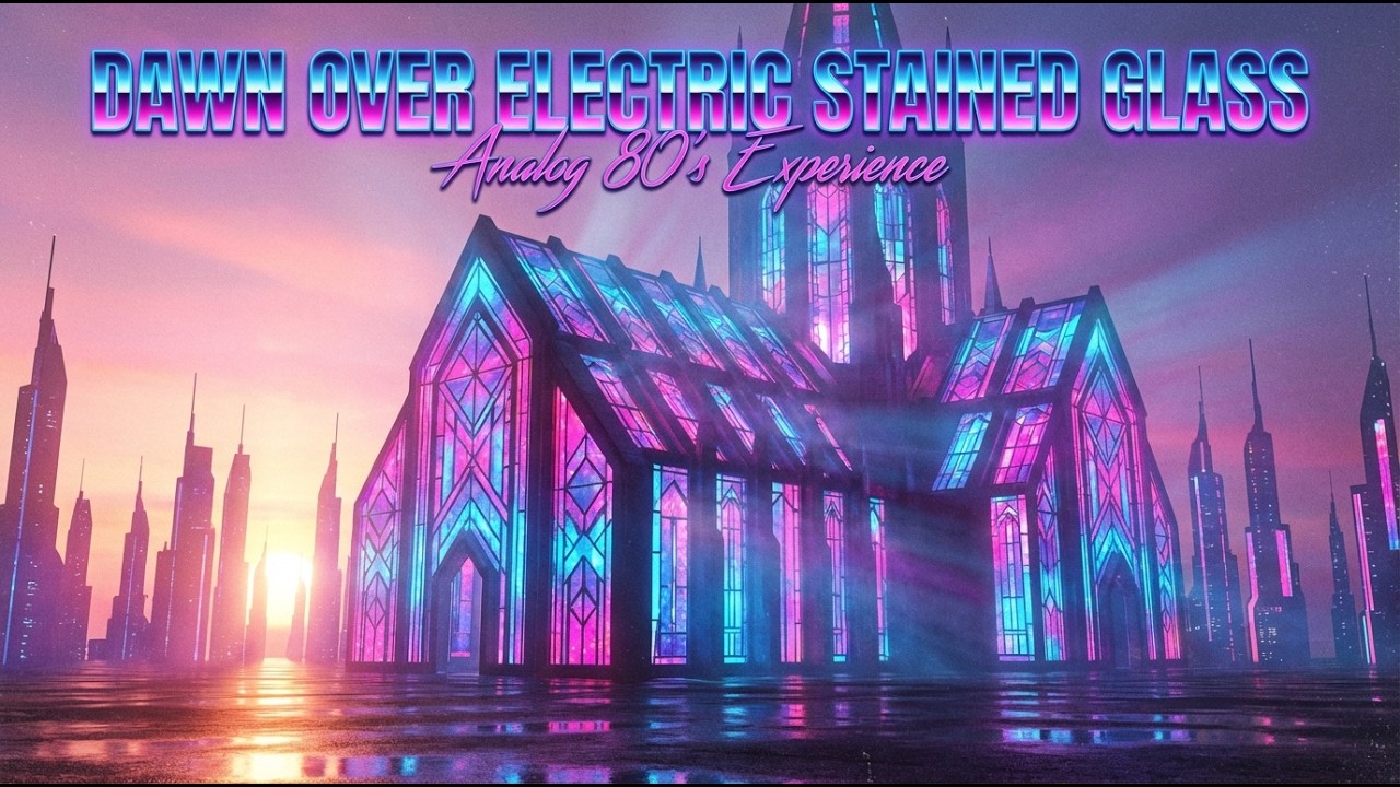 Beyond Midnight Lies the Cathedral of Neon | 80’s Cinematic Synth Experience