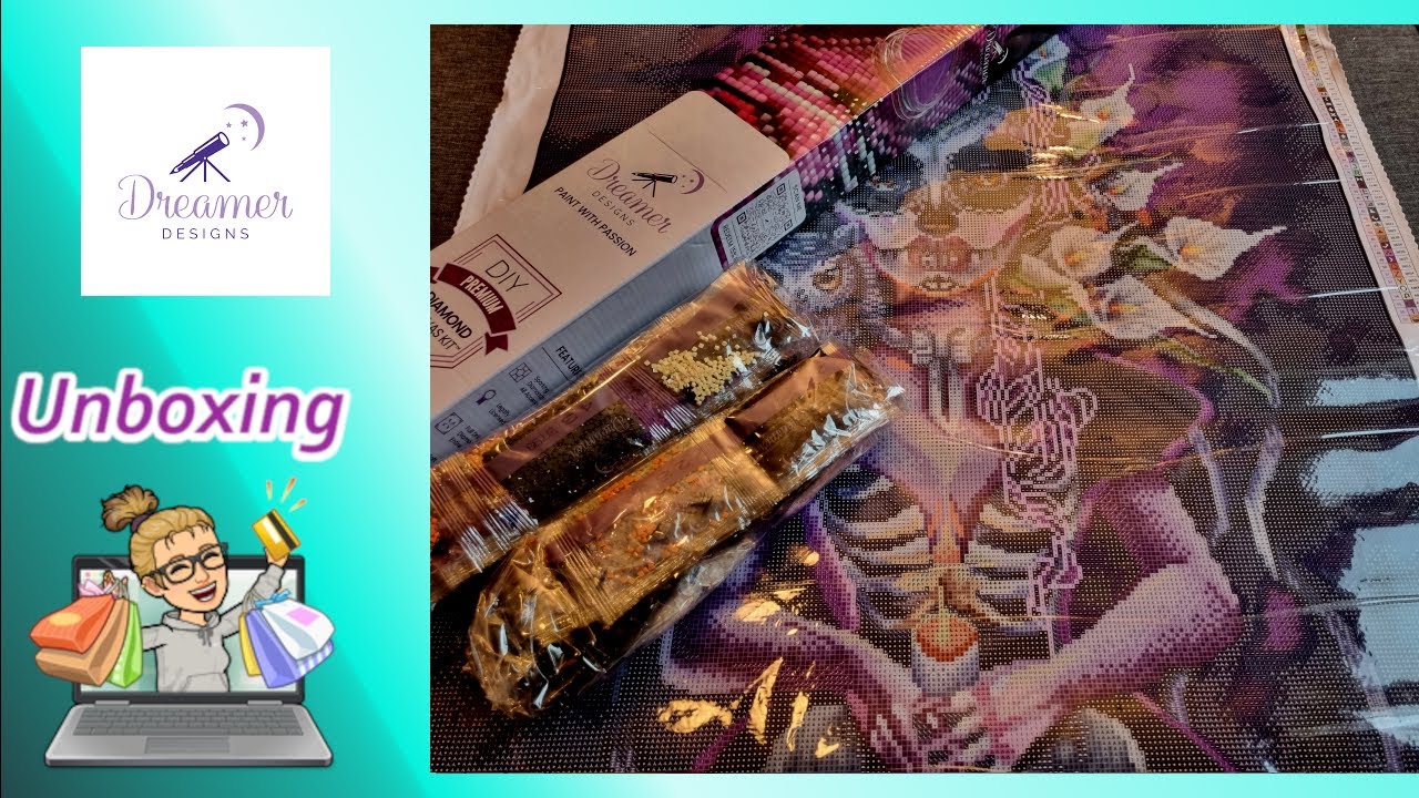 Diamond Painting / Unboxing / Dreamer Designs / #dreamerdesigns