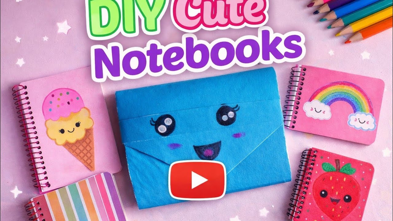 Easy and Beautiful Mini paper notebook.