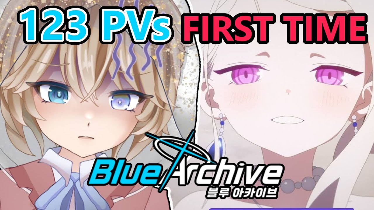 BLUE ARCHIVE SHOCKED ME?! First Reaction to All PVs/Trailers/Character Intros【Phora Whirled】