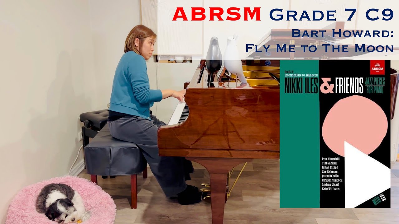 ABRSM Piano Grade 7 C9 Bart Howard: Fly Me To The Moon, arr. Iles