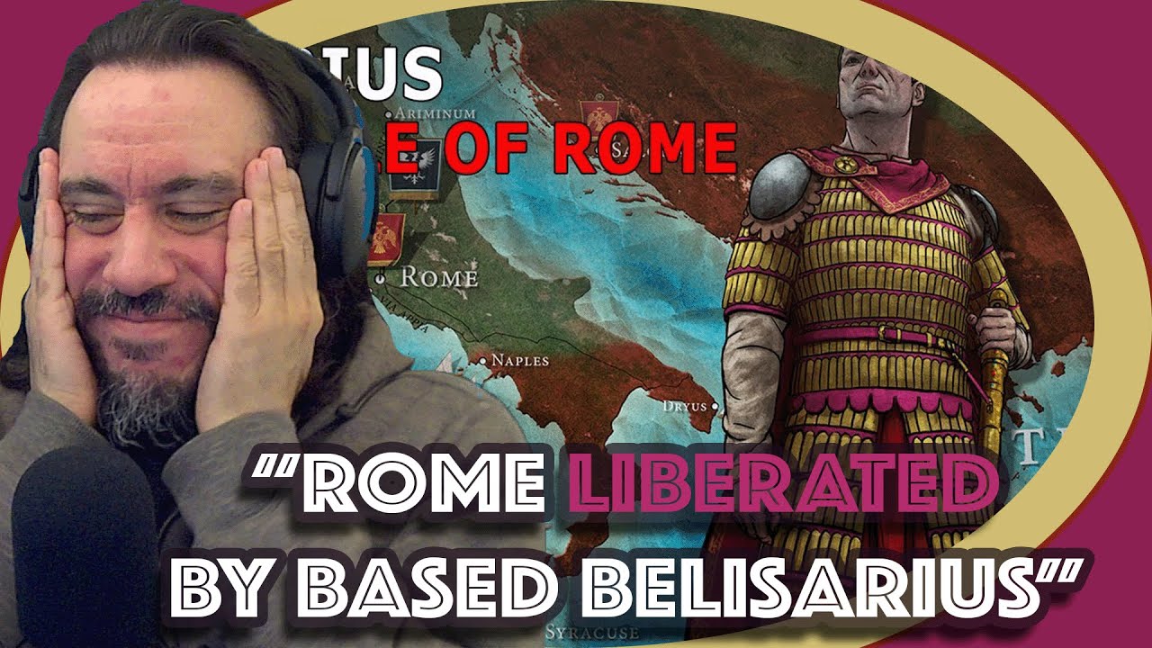 Vet Reacts *Rome Liberated By Based Belisarius* Belisarius: The Battle of Rome By Epic History TV