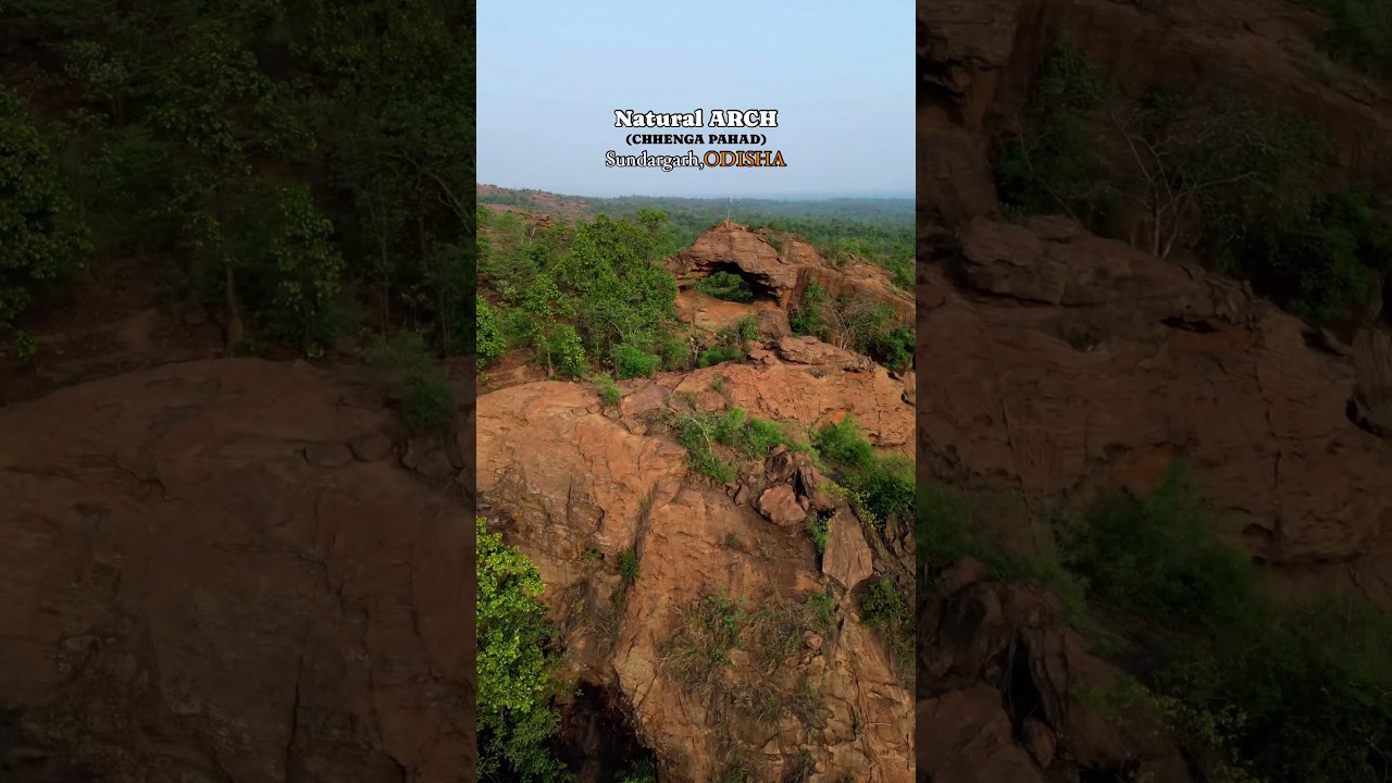 Natural Arch (chhenga pahad) 📍 Sundergarh, Odisha #tour #tourism #picnicspot #sundergarh #odisha