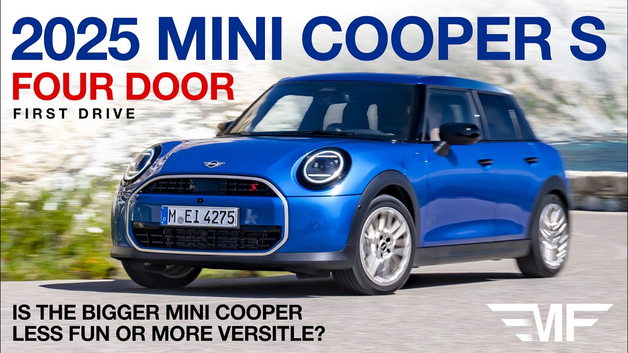 Четырехдверный MINI Cooper S 2025 года — по-прежнему ли приятно управлять более крупным Cooper?