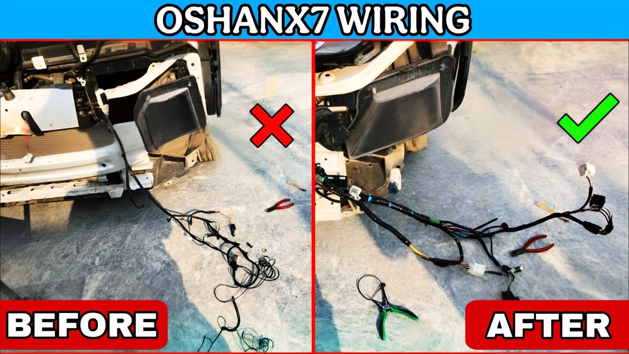 Oshan X7 Facelift Radar & Ambient Sensor Wiring Guide#oshanx7