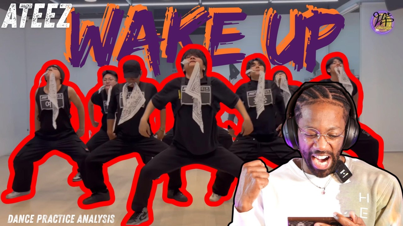 Реакция хореографа на репетицию танца ATEEZ к песне «Wake Up» | Улучшают ли реквизит выступление?