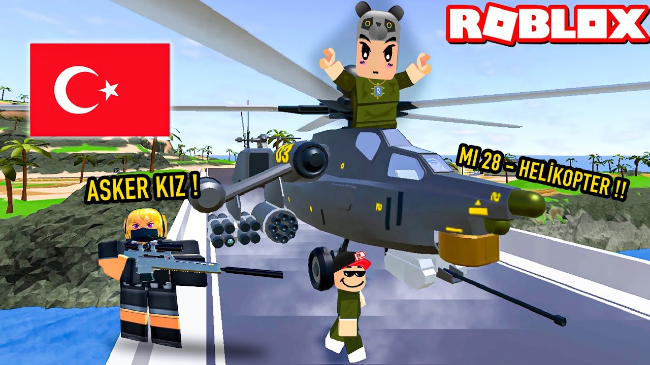 Yeni Helikopter ve Asker Kız Aldım! Roblox Military Tycoon