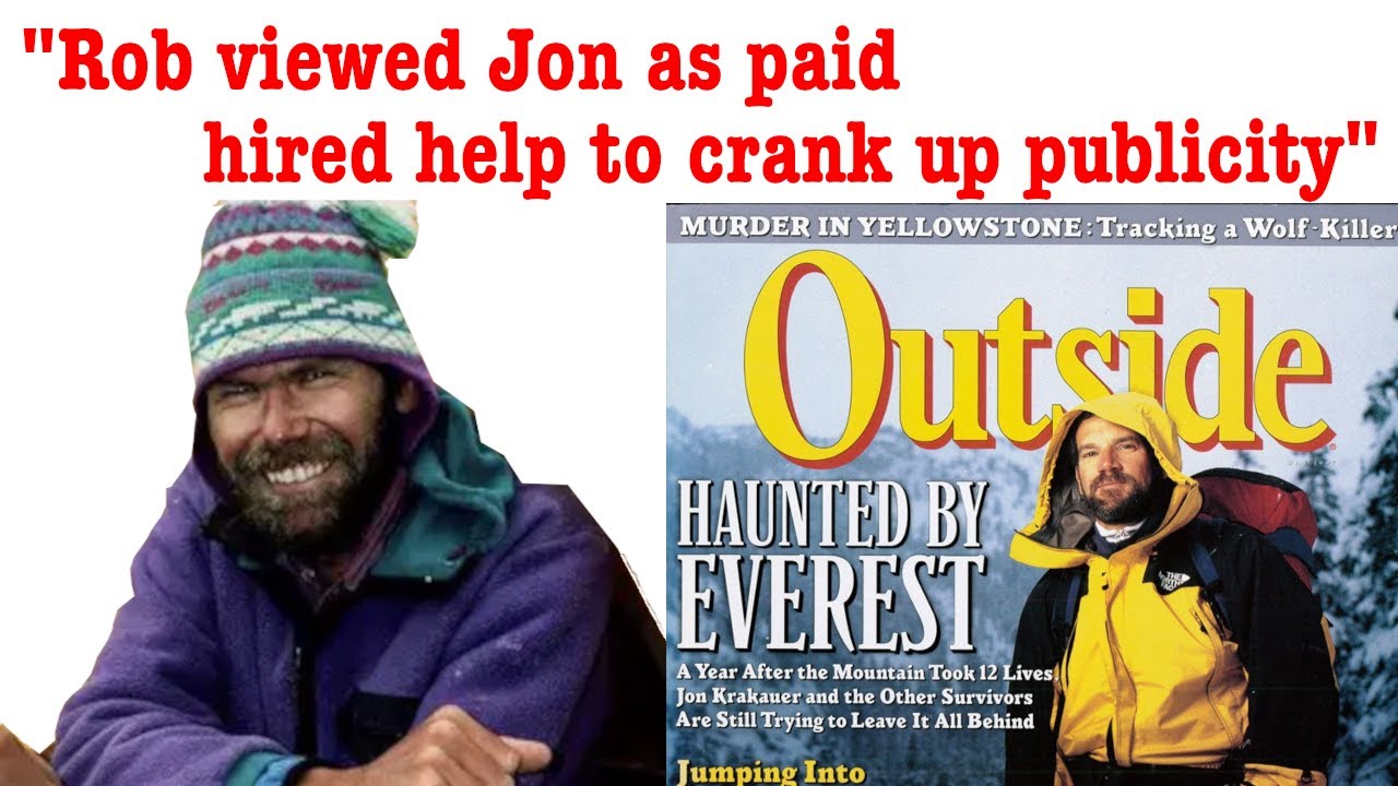 Rob Hall's Deal With Outside Magazine, Part 1